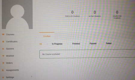 How To Deal with No Course Available
